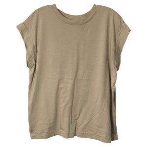 a new day Tan Short Sleeve Women's Tee